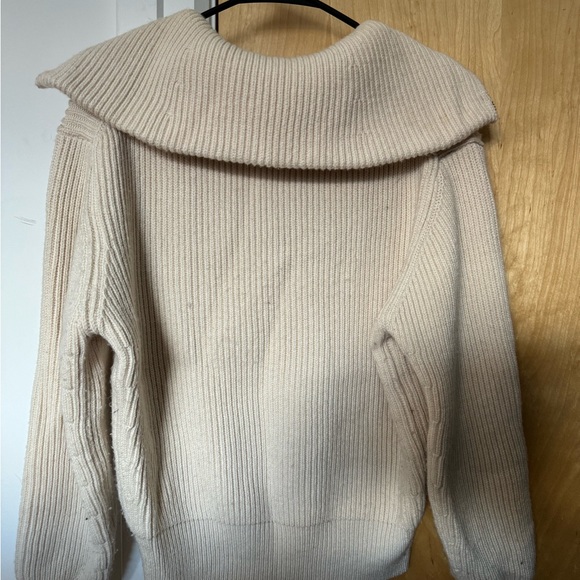 Acne studios cream zip sweater xs/s - Picture 2 of 3